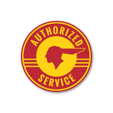 Pontiac Authorized Service - Aluminum Sign
