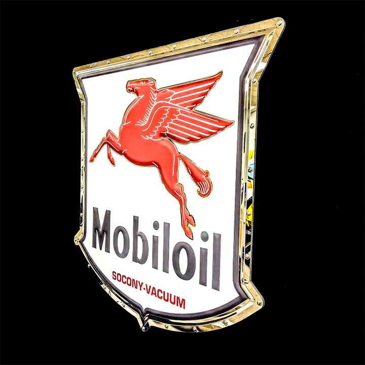 mobil-pegasus-shield-metal-sign