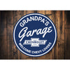 grandpas-garage-welcome-chevy-lovers-aluminum-sign