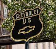 chevrolet-bowtie-logo-route-steel-sign