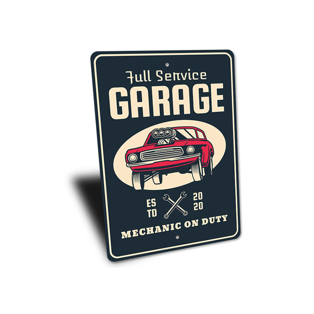 full-service-garage-aluminum-sign