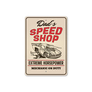 personalized-speed-shop-extreme-horsepower-aluminum-sign