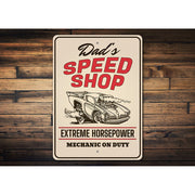 personalized-speed-shop-extreme-horsepower-aluminum-sign