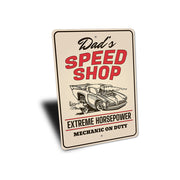 personalized-speed-shop-extreme-horsepower-aluminum-sign