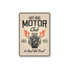 Hot Rod Motor Club - Aluminum Sign