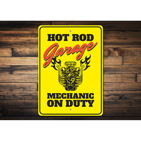 hot-rod-garage-mechanic-on-duty-aluminum-sign-1