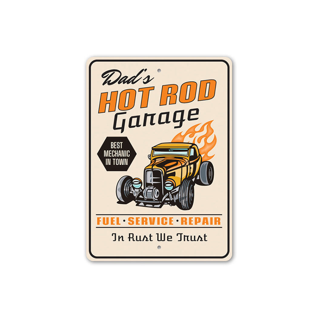 personalized-hot-rod-garage-aluminum-sign