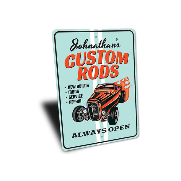 personalized-custom-rods-shop-aluminum-sign