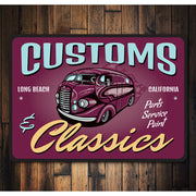 customs-and-classics-shop-aluminum-sign