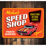 personalized-speed-shop-parts-service-aluminum-sign