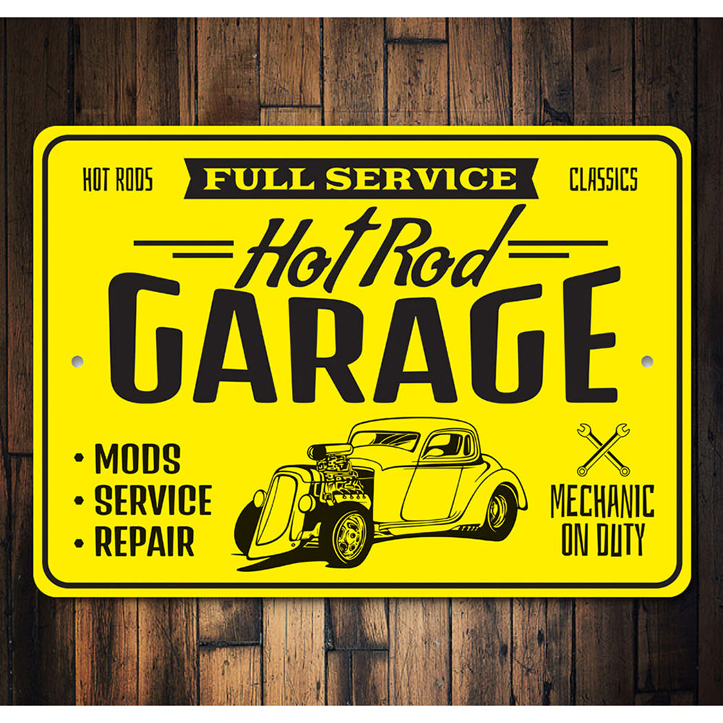 full-service-hot-rod-garage-aluminum-sign