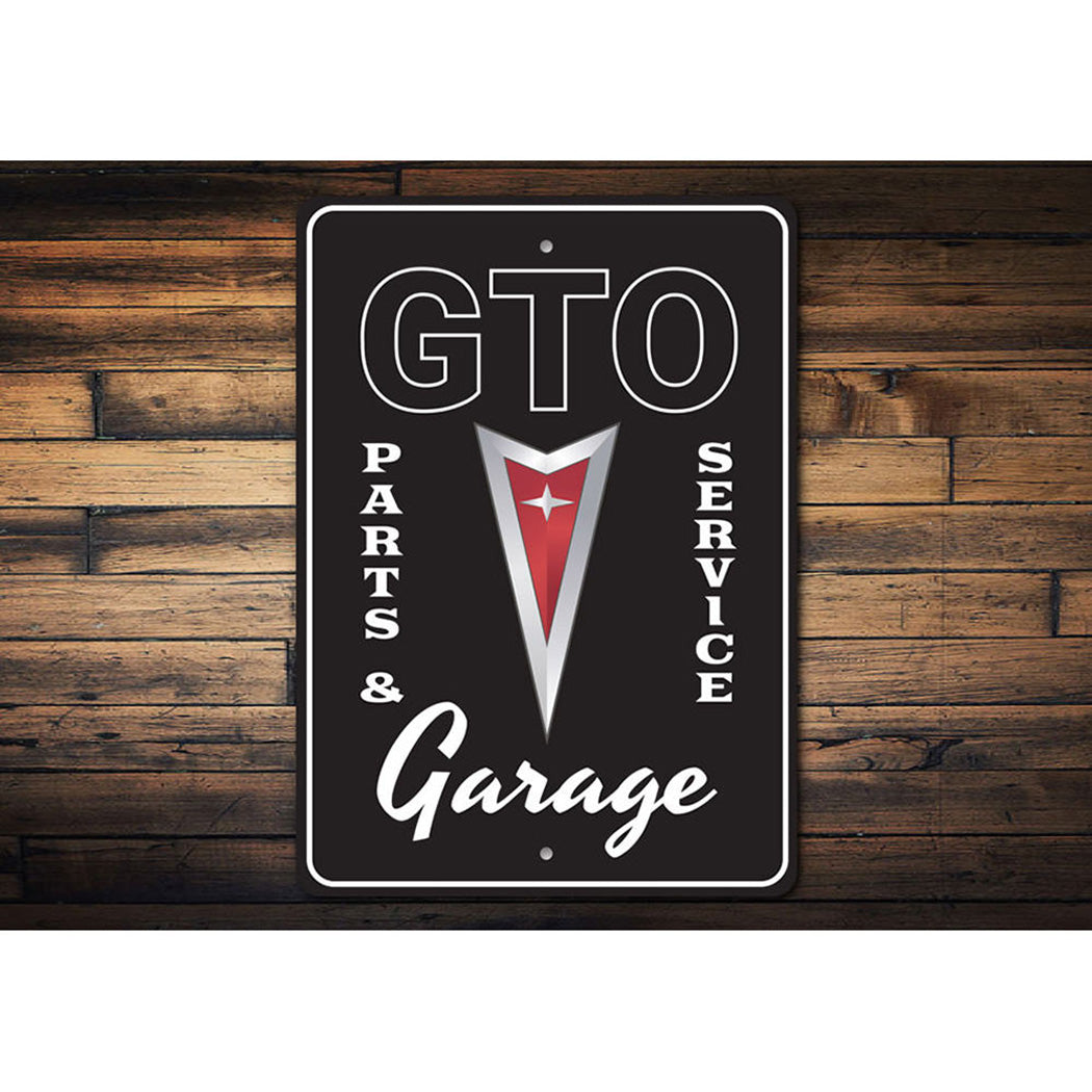 pontiac-gto-parts-service-aluminum-sign