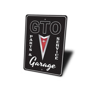 pontiac-gto-parts-service-aluminum-sign