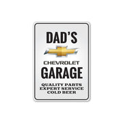 dads-chevrolet-garage-aluminum-sign