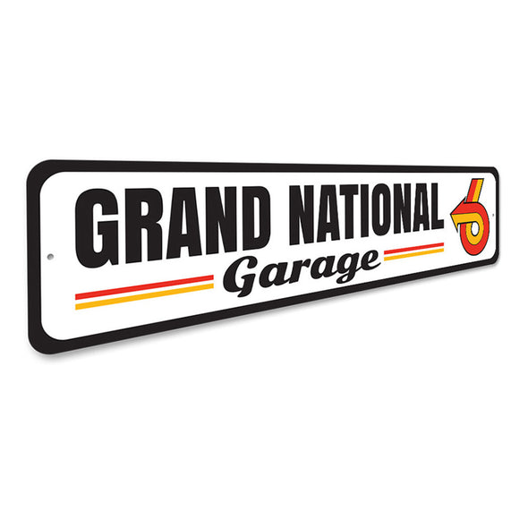 Buick Grand National Garage - Aluminum Sign