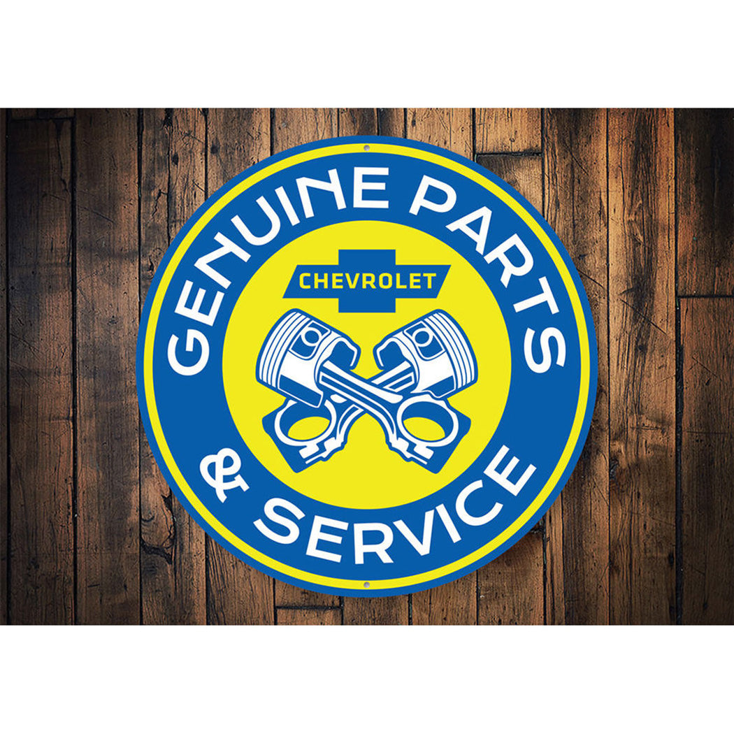 chevy-genuine-parts-service-aluminum-sign