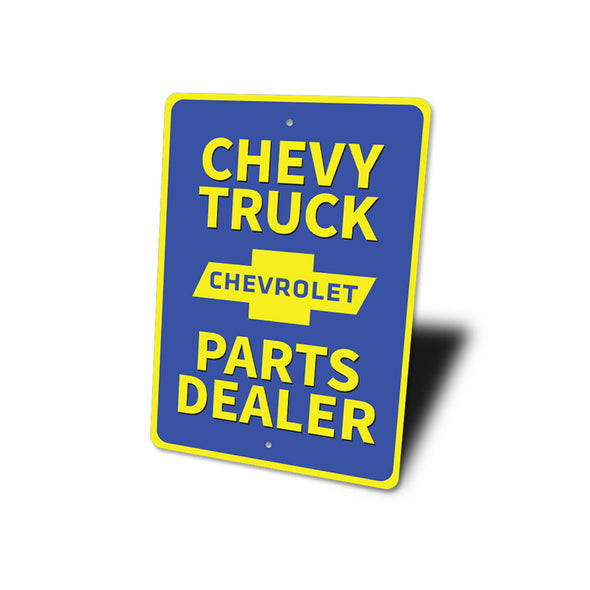 chevy-truck-parts-dealer-aluminum-sign