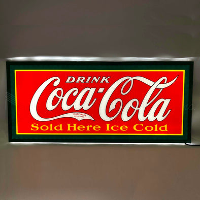 Coca-Cola Sold Here Slim Line LED Sign