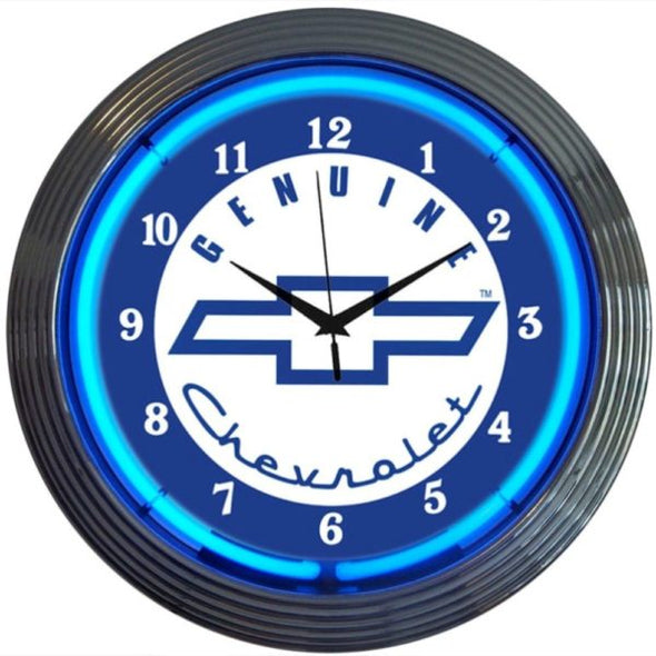 genuine-chevrolet-neon-clock