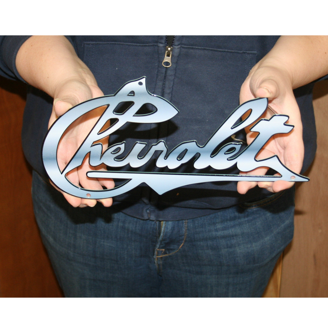 Chervrolet Cursive Script Vintage Cursive Chevrolet Logo