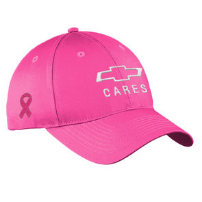 Chevy Cares Pink Ribbon Hat / Cap
