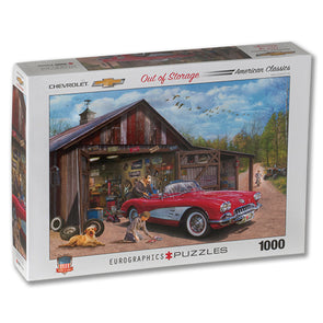 C1 1959 Chevy Corvette Puzzle “Out of Storage"