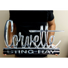 C2 Corvette Stingray Emblem Steel Sign (1966-1967)