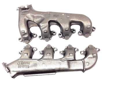 1966-1972 Chevrolet Chevelle Exhaust Manifolds - Big Block Pair W/O Air Injection Ports
