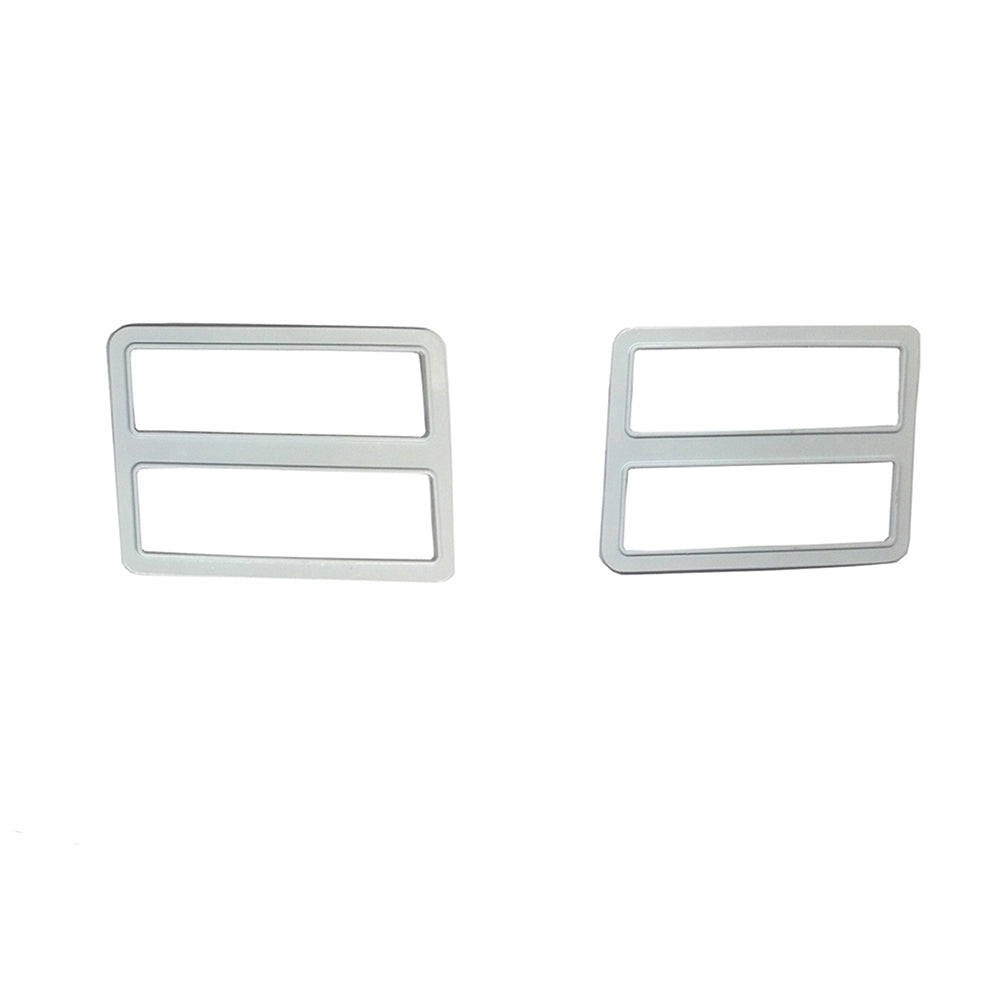 1973-1977 Chevrolet Chevelle Front Side Marker Light Bezels - CA