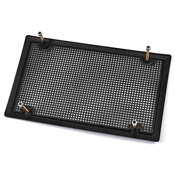 1970-1970 Chevrolet Chevelle Rear Speaker Grille - Square Sides - CA