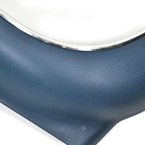 1966-1972 Chevrolet Chevelle Bucket Seat Aprons - Medium Blue