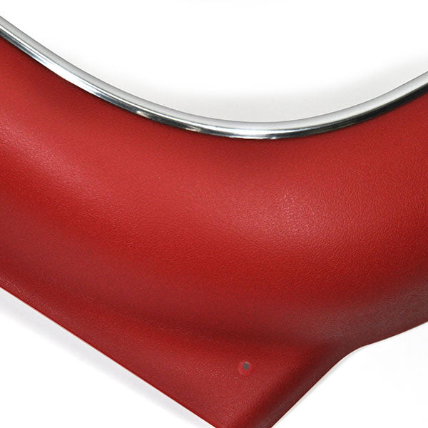 1966-1972 Chevrolet Chevelle Bucket Seat Aprons - Red - CA