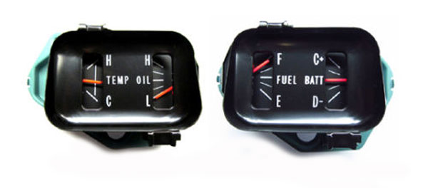 1966-1967 Chevrolet Chevelle Oil/Temp/Fuel/Battery Gauges - CA