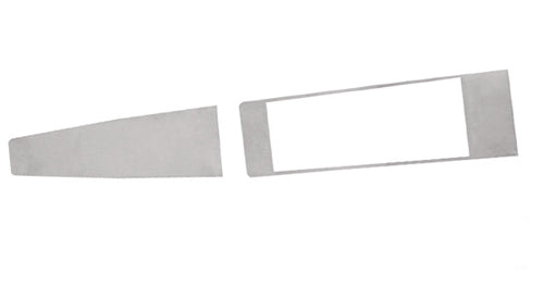 1968-1972 Chevrolet Chevelle Aluminum Console Insert Kit - Automatic Transmission - CA