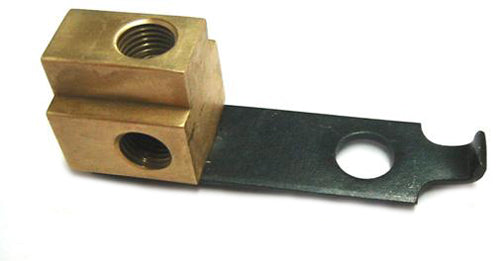 1966-1966 Chevrolet Chevelle Brake Distribution Block - Brass