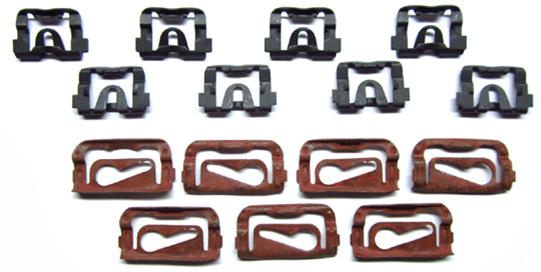 1968-1972 Chevrolet Chevelle Front Windshield Molding Clip Kit