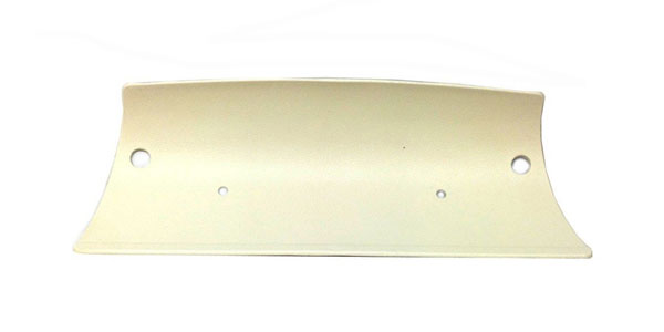 1968-1972 Chevrolet Chevelle Bucket Seat Headrest Trim - White - CA