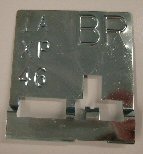 1969-1969 Chevrolet Chevelle Radiator Tag - Code BR - CA