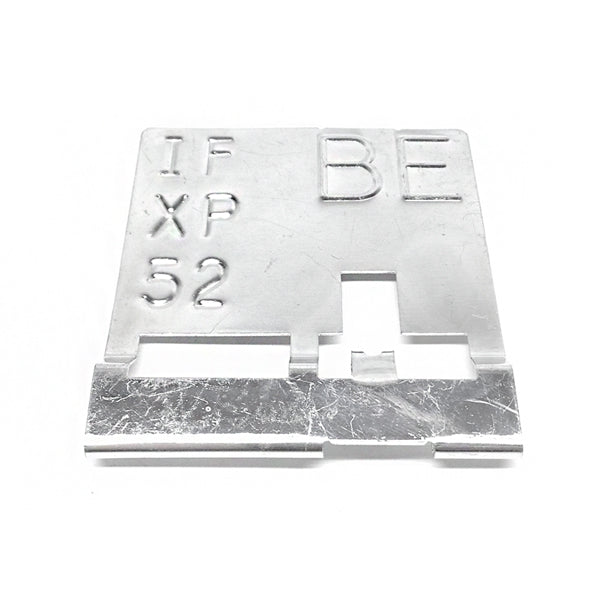 1970-1970 Chevrolet Chevelle Radiator Tag - Code BE, 396/350 W/AC - CA