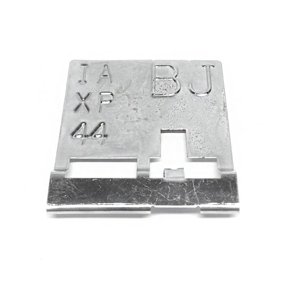 1970-1970 Chevrolet Chevelle Radiator Tag - Code BJ - CA