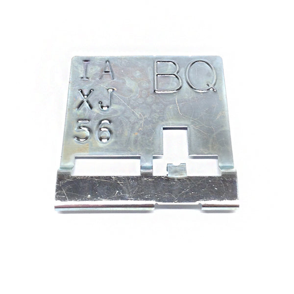 1970-1970 Chevrolet Chevelle Radiator Tag - Code BQ - CA