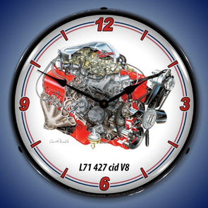 chevrolet-427-l71-big-block-lighted-clock