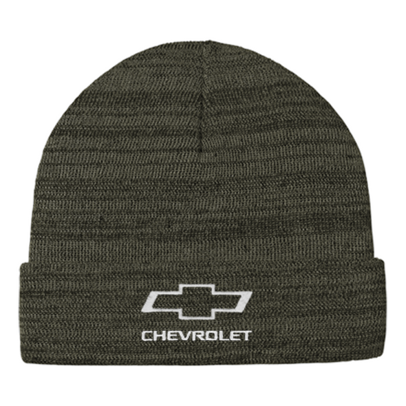 Chevrolet Bowtie Knit Cuff Beanie / Stocking Cap