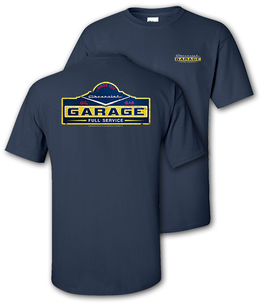 Chevrolet Full Service Garage Vintage T-Shirt