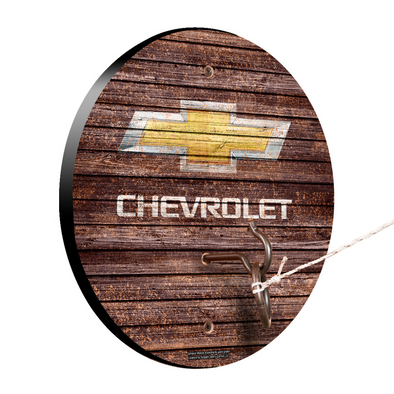 Chevrolet Gold Bowtie Weathered Hook and Ring Game