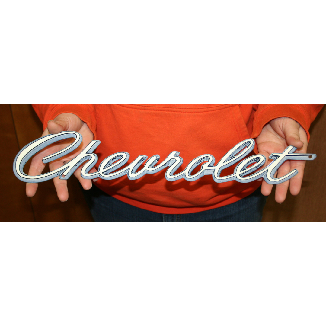 Chevrolet Cursive Vintage Cursive Chevrolet Logo