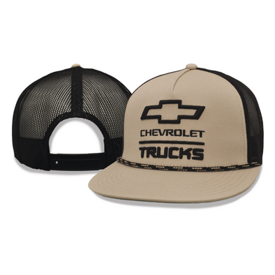 Chevrolet Trucks Black Mesh Trucker Hat / Cap