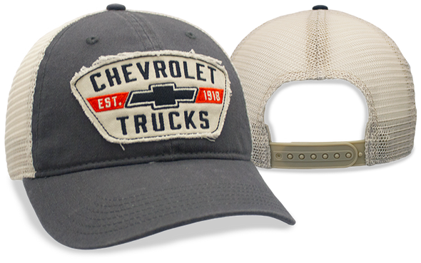 Chevrolet Trucks Mesh Old School Patch Hat / Cap