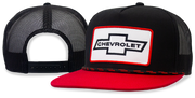 chevrolet-vintage-bowtie-mesh-patch-hat-cap-red-black-snapback