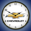 Chevrolet Bowtie Lighted Clock